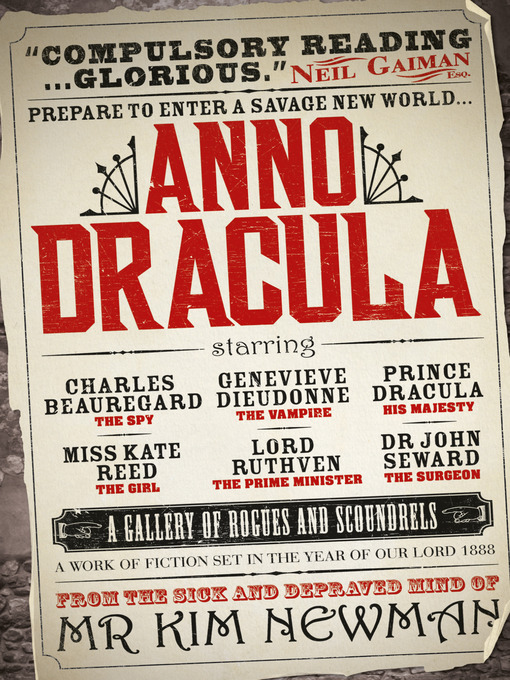 Title details for Anno Dracula by Kim Newman - Wait list
